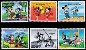 DOMINICA 1998 DISNEY - MICKEY & MINNIE MNH - Picture 1 of 1