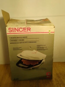 Cialda vintage Singer 5 cuori scatola aperta VEDI DESCRIZIONE - Foto 1 di 22