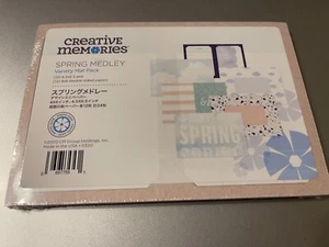 Creative Memories ~ SPRING MEDLEY ~ Variety Mat Pack ~ NEW - Picture 1 of 2