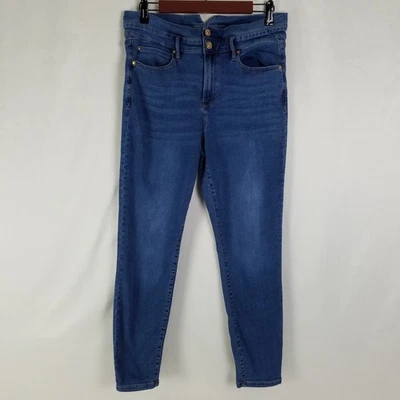 Nicole Miller Soho High Rise Skinny Jeans Medium Wash Womens Size 12 Denim - Image 1 of 4