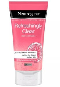 Neutrogena Refreshingly Clear Daily Exfoliator With Pink Grapefruit & Vitamin C - Picture 1 of 4