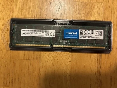 Crucial 16GB DDR3 1600MHz RDIMM Server Memory - Image 1 of 2
