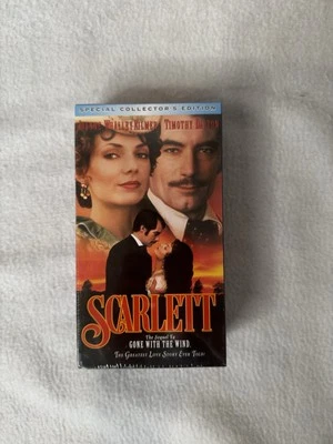 Scarlett (VHS, Sealed) – Gone with the Wind Sequel – Historical Romance - Image 1 of 4