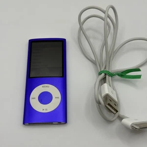 Apple iPod nano 4th Generation 8GB Purple A1285 MB739LL Tested - Picture 1 of 5