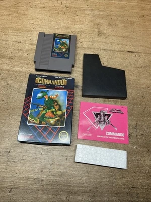 Commando 5 Screw Authentic Nintendo NES COMPLETE w/ Box - Image 1 of 4