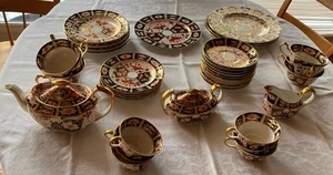 JF0002 Royal Crown Derby Old Traditional Imari RCDTRI Tea Cup & Saucer Set - Bild 1 von 6