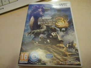 Nintendo Wii Monster Hunter 3 Tri sin manual Pal España - Imagen 1 de 9