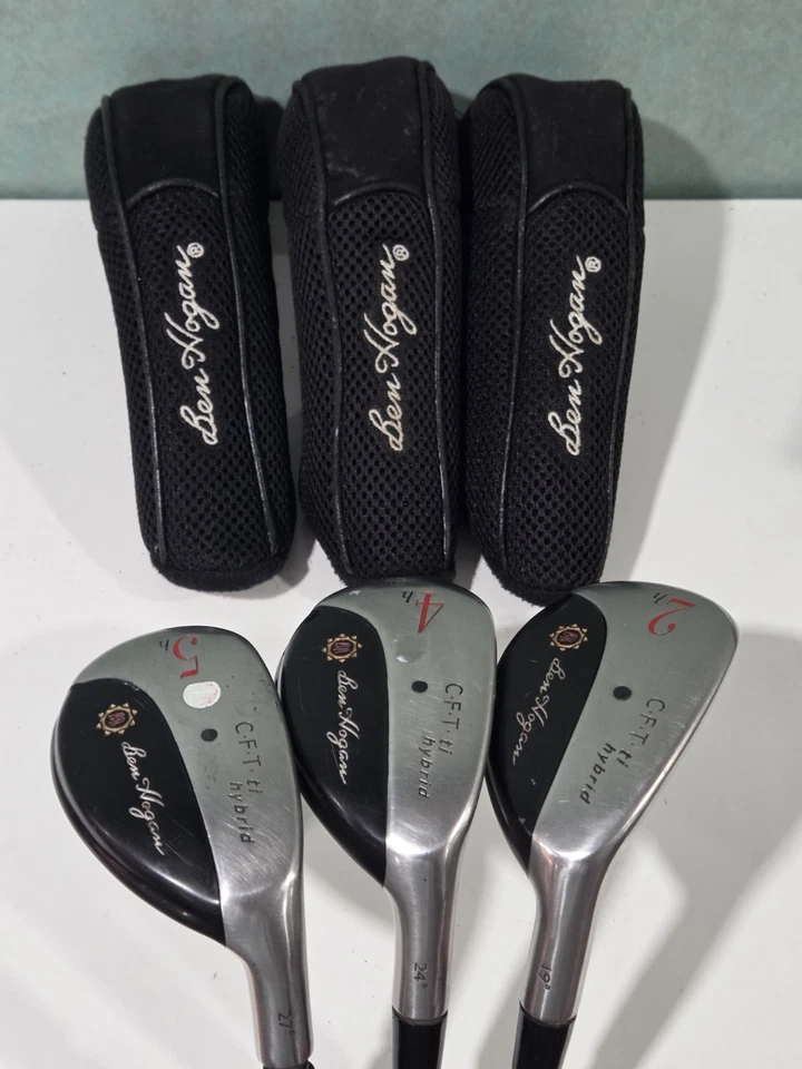 3 Ben Hogan Edge CFT 2-4-5 ti Hybrid Aldila NVS-h Graphite Stiff Flex 85 S - Image 1 of 4