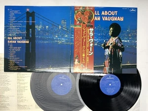 Sarah Vaughan All About Sarah Vaughan Japan LP [57624ER] - Imagen 1 de 2