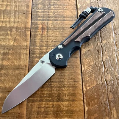 Chris Reeve CRK NWK Exclusive Large Inkosi Insingo Black Cerakote  Walnut Inlays - Image 1 of 4