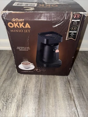 Cafetera turca automática Arzum Okka Jet, negra/cromo (OK0017-KUL) Foto 1 de 3