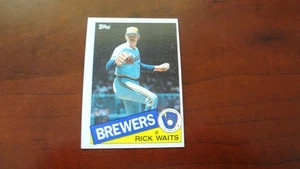 CARTOLINA BASEBALL 1985 TOPPS # 59 RICK WAITS - Foto 1 di 2