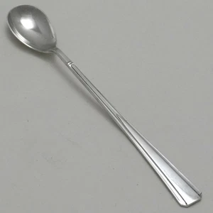 PLAIN PINE Design Garrard & Co London Silver Service Cutlery Tall Drink Spoon - Picture 1 of 3