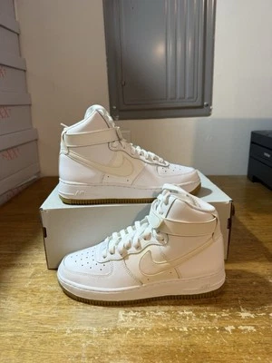 Nike Air Force 1 High GS ‘White Gum’ Kid's Size 7Y/Women's Size 8.5 DH1058-100 - Изображение 1 из 4