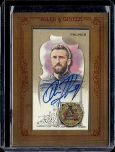 Futbolista automático Topps Allen & Ginter Ollie Palmer 2023 mini enmarcado (57D) - Imagen 1 de 2