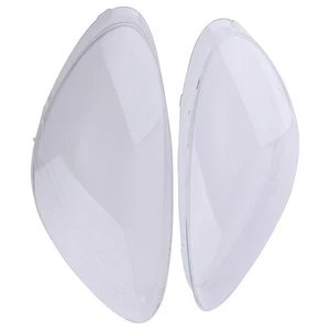 Left+Right Headlamp Headlight Lens Cover For Porsche Cayenne 2011-2014 Clear - Picture 1 of 6