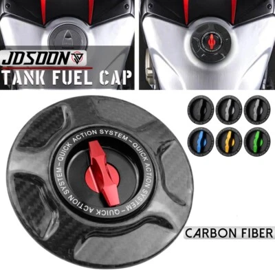 Tapa del tanque de combustible de fibra de carbono para DUCATI STREETFIGHTER V4 V2 PANIGALE V4 V2 Foto 1 de 4