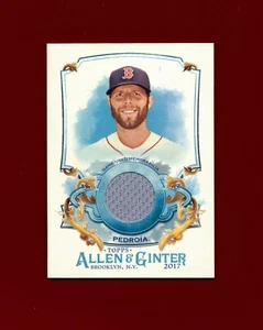 2017 Topps Allen & Ginter Full Size Relic #FSRA-DP Dustin Pedroia 'RED SOX' - Picture 1 of 2