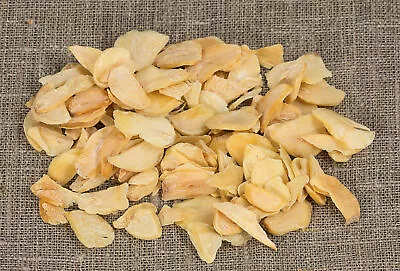 Food-United KNOBLAUCH-FLOCKEN-FLAKES 1kg Knoblauchchips getrocknet ungeschwefelt