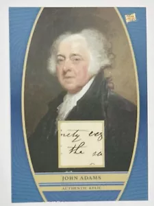 2024 Keepsake Edition John Adams Authentic Relic #SR-JA - Picture 1 of 2