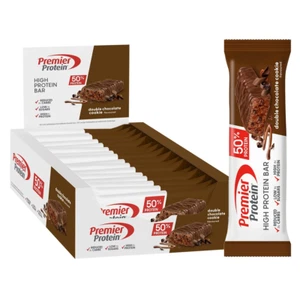 Protein-High Protein Bar 50%-Double Chocolate Cookie-16X40G-Low Sugar & Low Carb - Bild 1 von 5