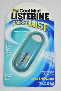 Listerine Cool Mint Pocketmist Vintage 2005 - Imagen 1 de 5