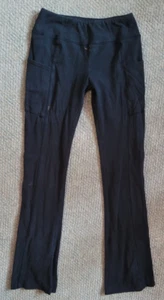 Women's SO Black Size Small Yoga Pants Wide Bottom Legs Comfy Casual Workout - Picture 1 of 7