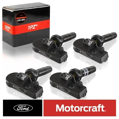 4PCS Genuine Motorcraft Tire Pressure Monitoring Sensor OEM TPMS-12 9L3Z-1A189-A - Image 1 of 4