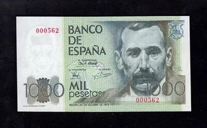 F.C. NÚMERO BAJO , 1000 PESETAS 1979, SIN SERIE , S/C . - Picture 1 of 2