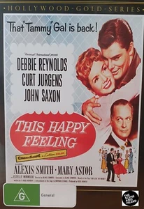 THIS HAPPY FEELING DVD 1958 NEW Region 4 Debbie Reynolds, Curt Jurgens VERY RARE - Imagen 1 de 1