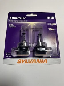 Sylvania Xtra Vision H11B Two Bulbs Head Light Replacement -- NEW - Picture 1 of 1