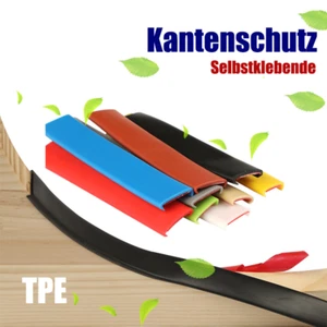 U-förmige Selbstklebende Kantenband TPE | Möbel Küchenschrank Kantenschutz - Picture 1 of 7