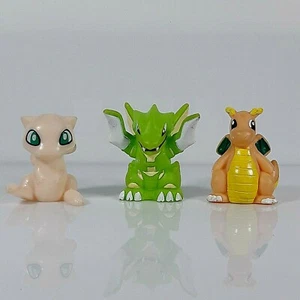 Marioneta de dedo vintage de 3 Pokémon para niños juguete BANDAI coleccionable 1998 - Imagen 1 de 6