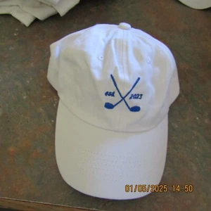 arche Golf Cap with Golf Clubs 2023 on Front with I Play Golf on Back of Cap New - Picture 1 of 12