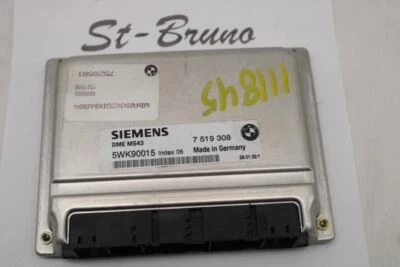 Estación de módulo de control electrónico ECM del motor Wgn se adapta a 01-03 BMW 525i 761536 Foto 1 de 4