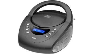 Bush Carnaby DAB+ FM CD Portable Boombox Radio Black Mains/Battery 4745299 - Picture 1 of 8