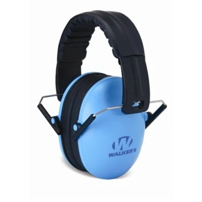 Walker's Children Baby & Kids Ear Muffs Toddler Hearing Protection Folding BLUE - Image 1 of 4