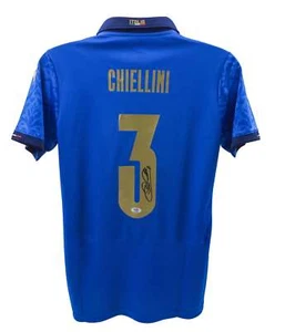 Giorgio Chiellini Signed Italy Jersey (Beckett) - Picture 1 of 2