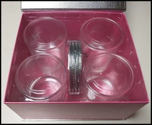 Bar Glasses Set of 4 with coasters and gift box - Picture 1 of 8