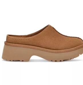 UGG New Heights Clog Sand Suede Damenschuhe 1152731 Größe 9 Kastanienbraun - Bild 1 von 5