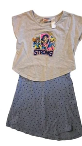 Vintage DC SuperHero Girls Large 10/12 Dress 90's - Picture 1 of 5