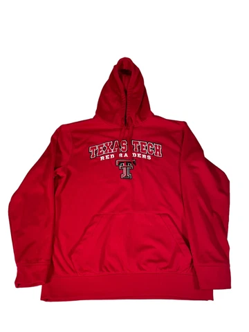 Texas Tech Red Raiders Colosseum Athletics Sweatshirt Long Sleeve Red Size Large Cover