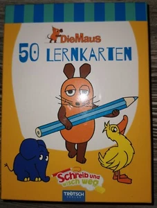 Trötsch Die Maus Lernkarten Schreib und wisch weg mit Stift (2019, Other... - Bild 1 von 2