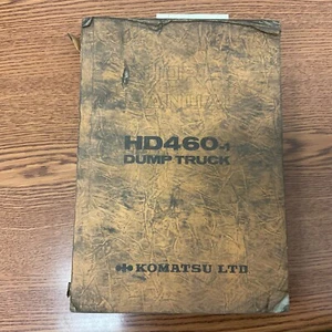 Komatsu HD460-1 SERVICE SHOP REPAIR MANUAL BOOK DUMP TRUCK HAUL QUARRY GUIDE - Picture 1 of 11