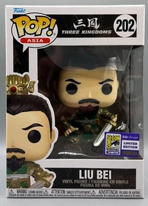 Pop Asia Liu Bei #202 Three Kingdoms San Diego Comic Con LIMITED EDITION - Picture 1 of 6