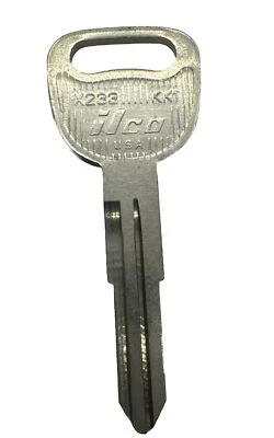 Llave sin cortar ilco X233 / KK1 para Kia Sephia 1994-1997 repuesto Foto 1 de 4