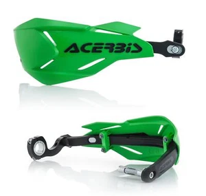 Guardamanos Acerbis X-Factory negro verde Kawasaki KX 112 2022 - 2024 - Imagen 1 de 1