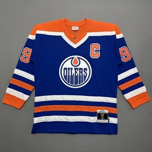 Edmonton Oilers Wayne Gretzky Mitchell & Ness 1986-1987 L Large Jersey Hockey - Picture 1 of 13
