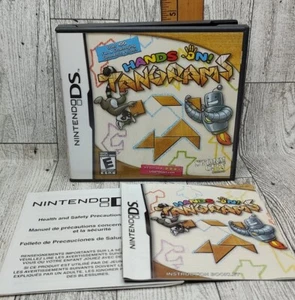 CASE & MANUAL ONLY - Hands On Tangrams Nintendo DS Nintendo DS 2009 NO GAME - Picture 1 of 4