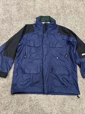 Chaqueta Impermeable Nautex Competition Nautex Vintage Años 90 2000, Azul XXL Foto 1 de 4
